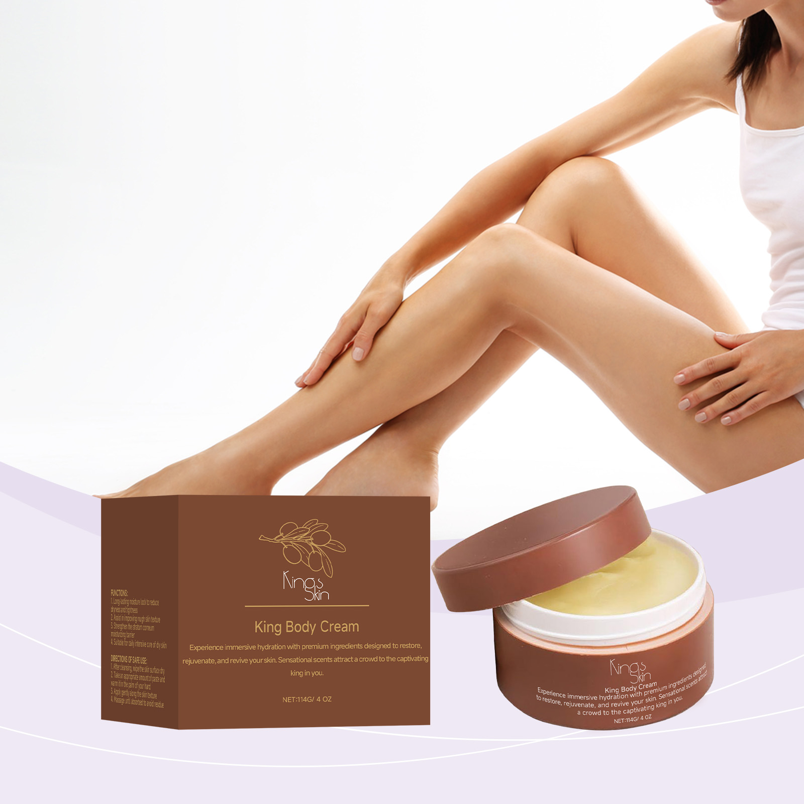 Shea Butter Raw - Shea Butter Moisturizer Cream Softening Keratin