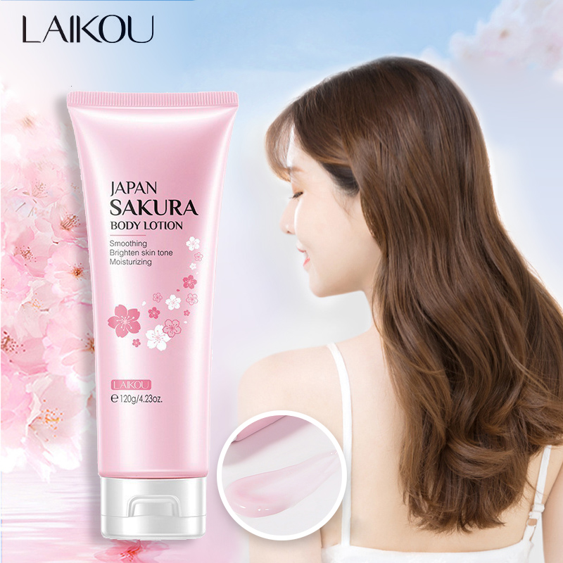 Shea Butter Raw - LAIKOU Cherry Blossom Body Lotion Refreshing