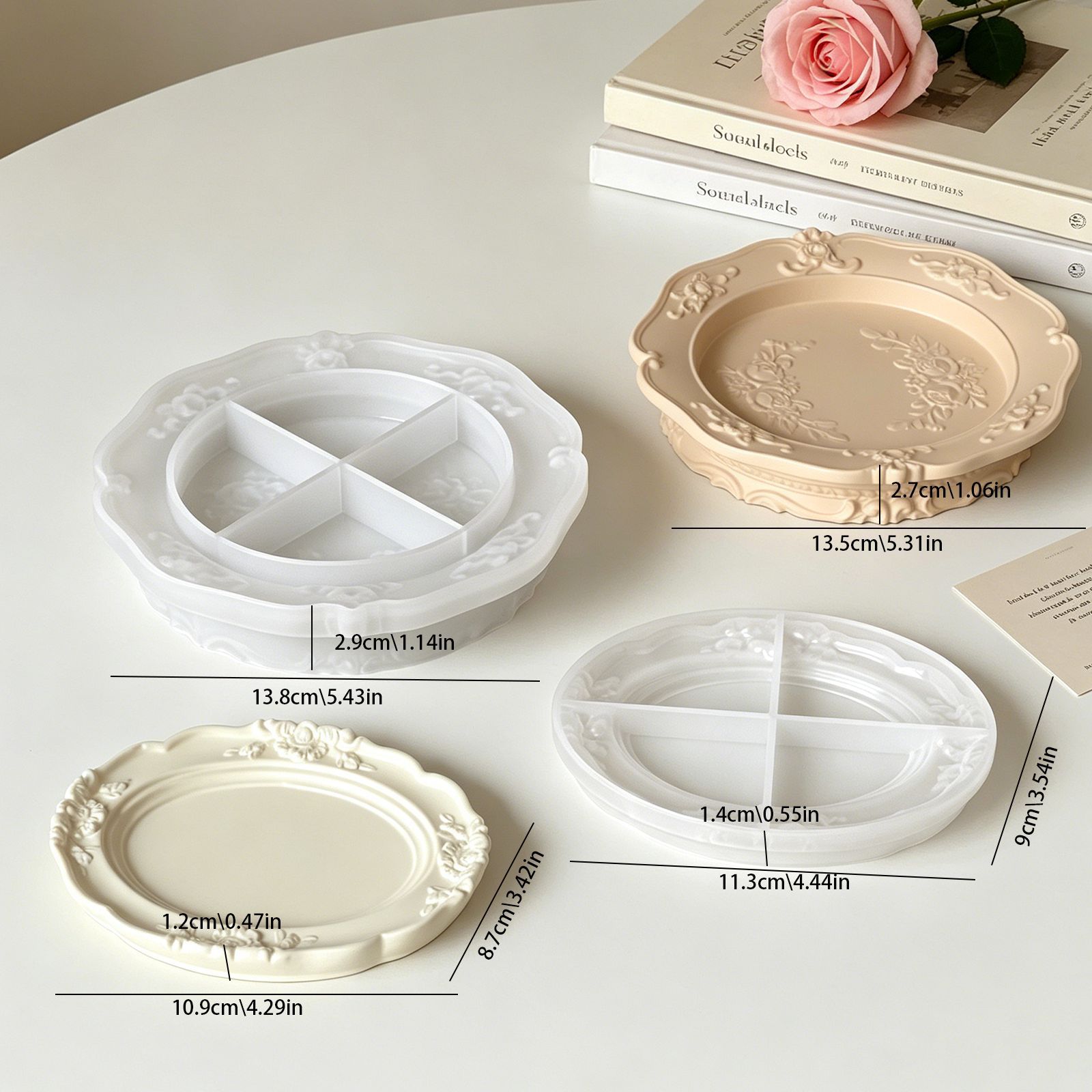 Elegant Vintage Baroque Lace S - Soap Making Name 评论和价格