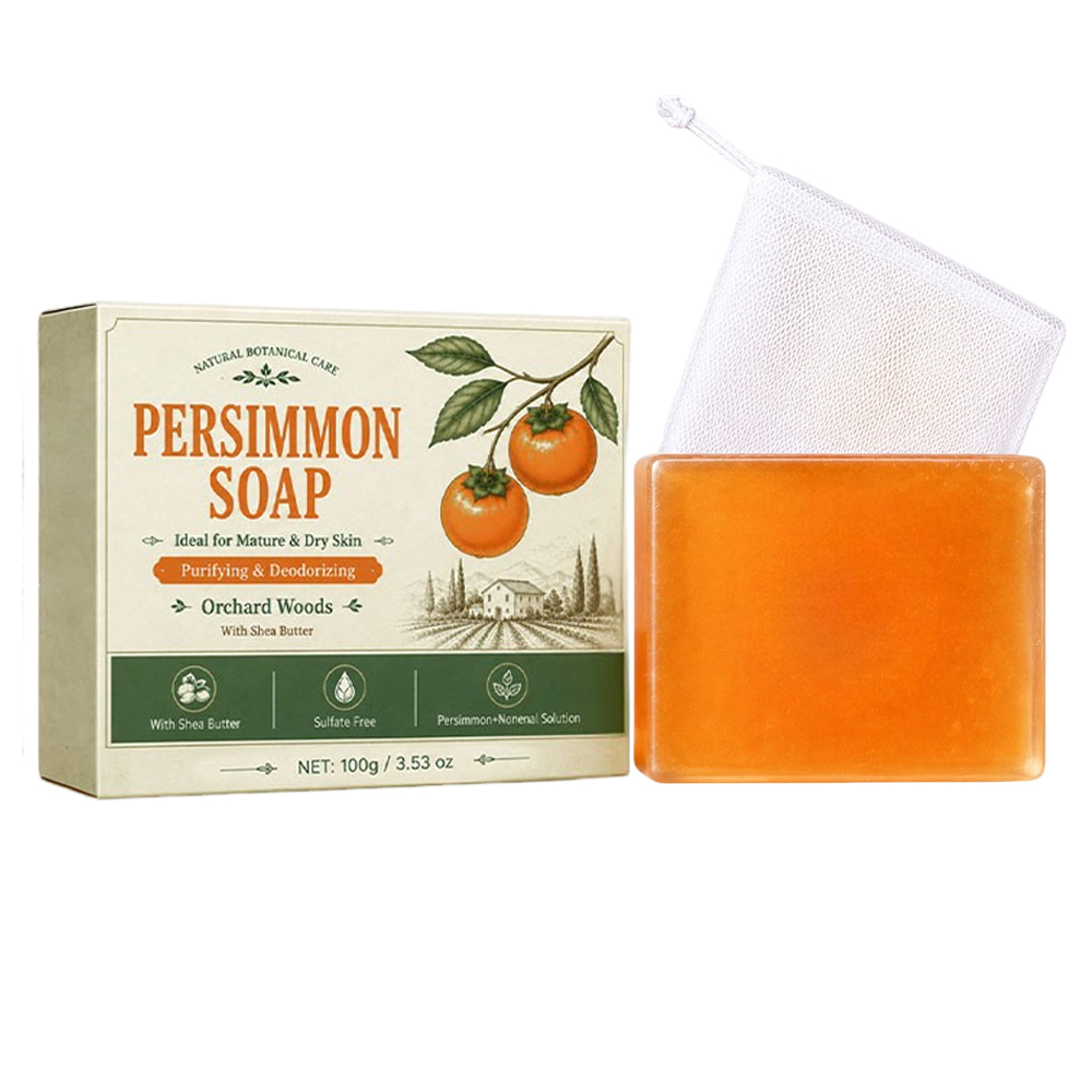 Persimmon Soap Bar For Men and - Shea Butter Raw 评论和价格
