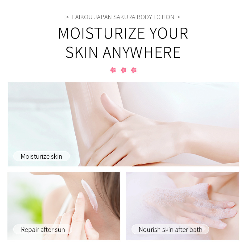 LAIKOU Cherry Blossom Body Lot - Shea Butter Raw 评论和价格