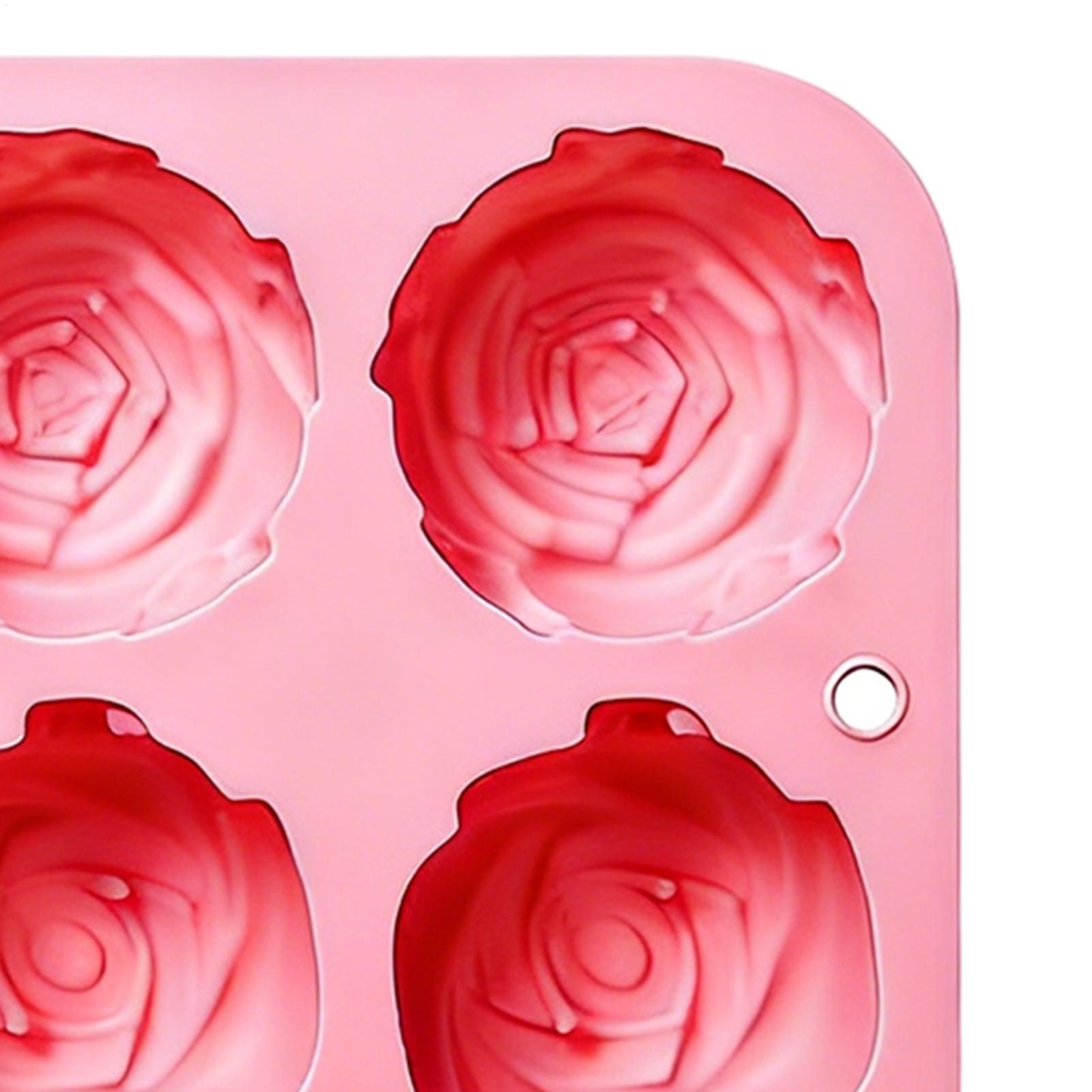 8 Holes Rose Flower Silicone M - Soap Making Name 评论和价格