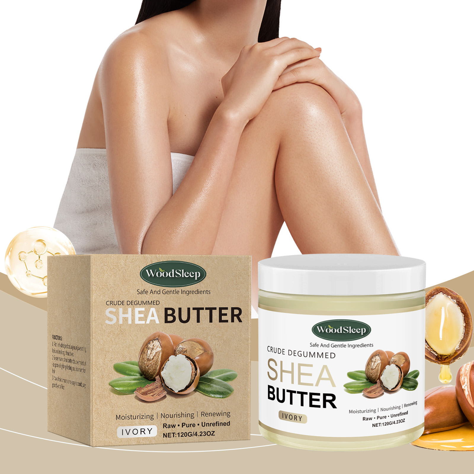 Crude Shea Butter Cream for Ex - Shea Butter Raw 评论和价格