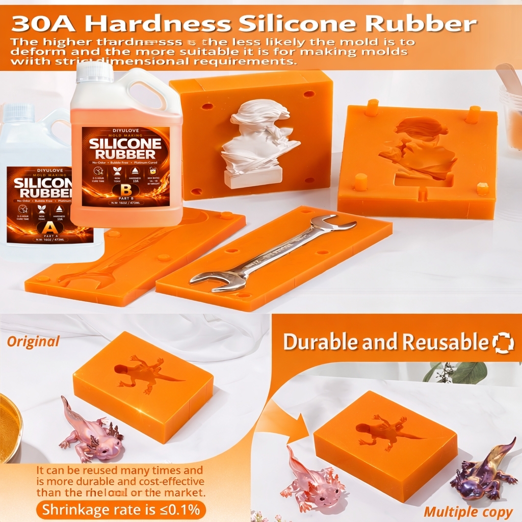 Liquid Silicone Rubber Kit,Hig - Soap Making Name 评论和价格
