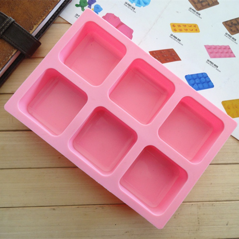 Square Silicone Cake Molds Cer - Soap Making Name 评论和价格