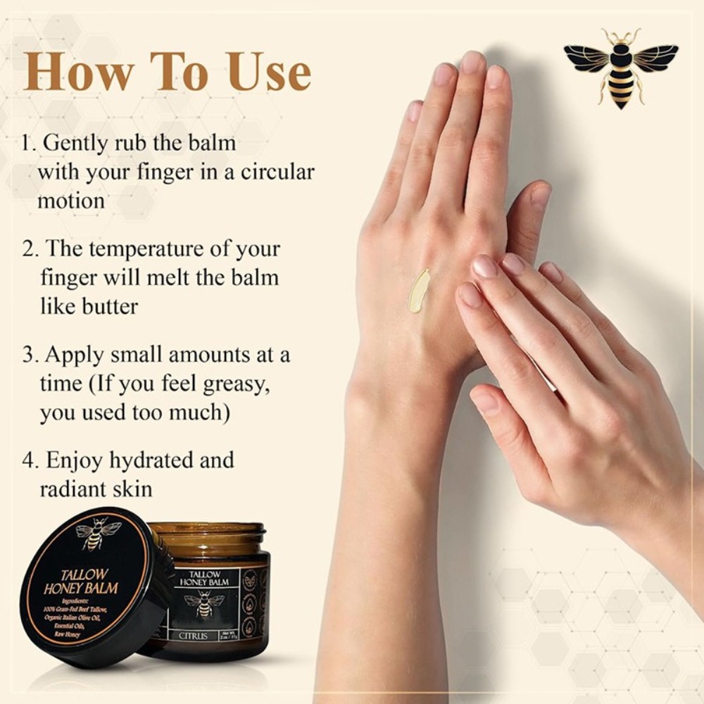 New Tangerine Body Tallow Balm - Shea Butter Raw 评论和价格