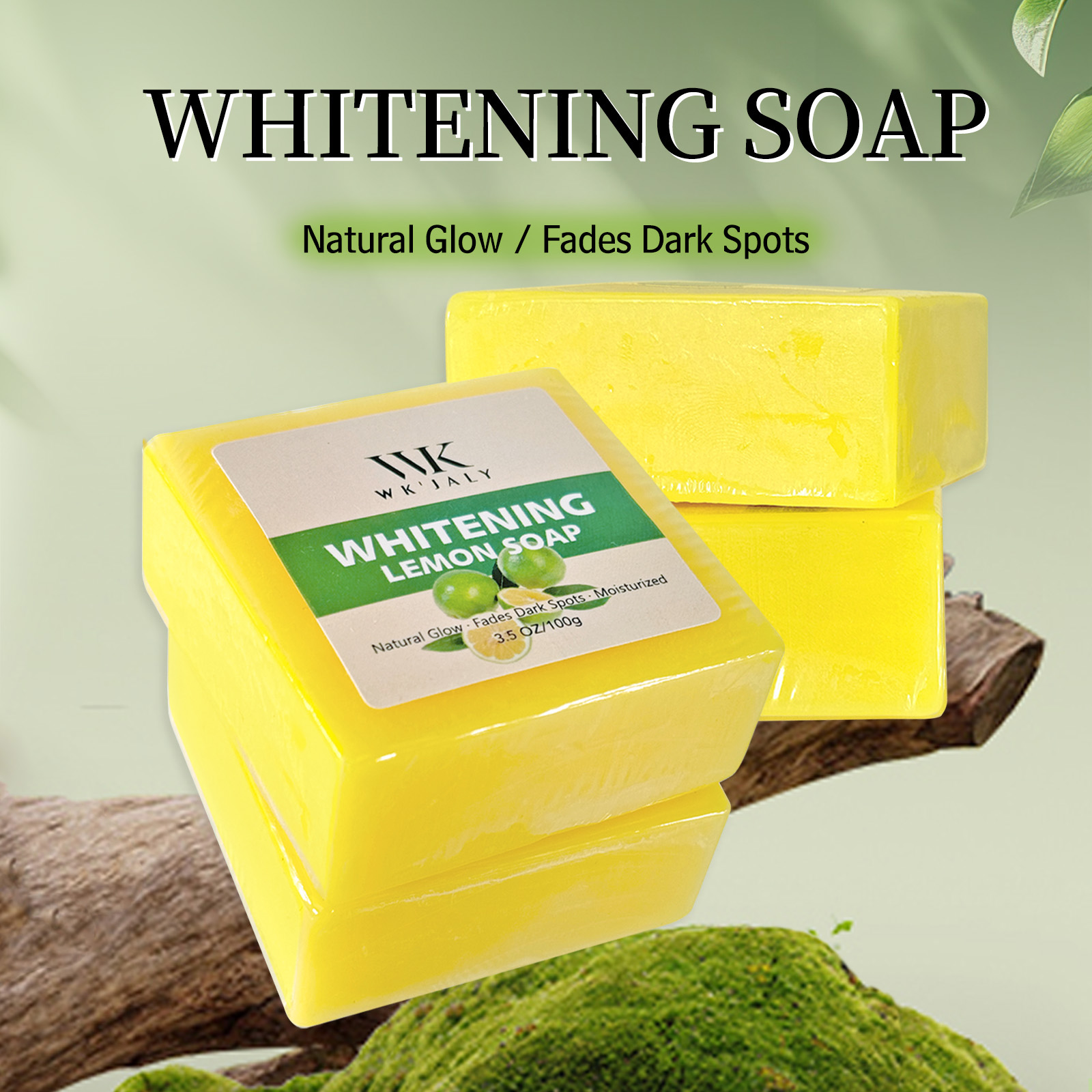 WK JALY Whitening Lemon Soap,  - Shea Butter Raw 评论和价格
